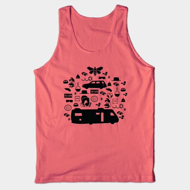 Breaking Bad Lore Tank Top by Zen Cosmos Official